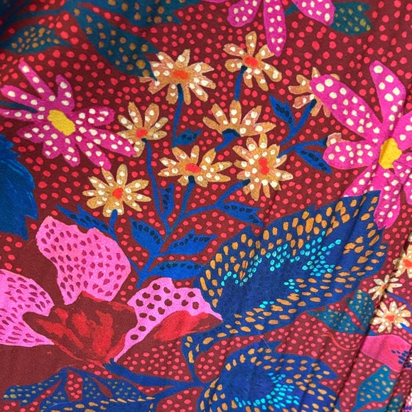 Farm Rio Colorful Floral Women's Dress - Picture 3 of 10